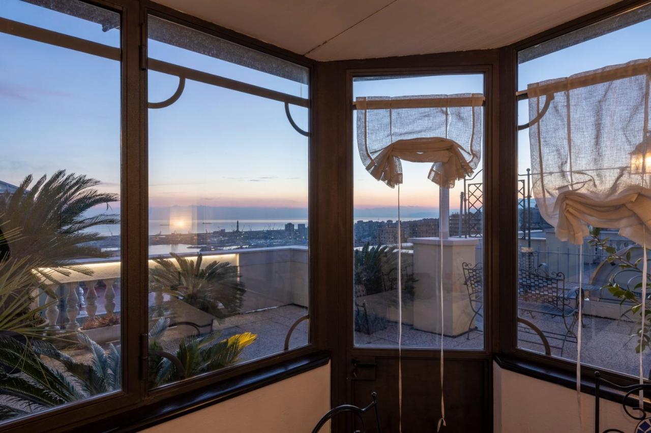 Ferienwohnung Castelletto Exclusive Terrace Penthouse Genua Exterior foto